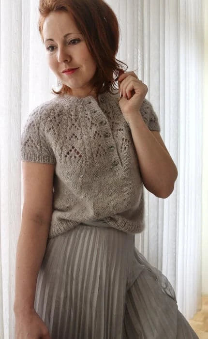 Pansy Blouse - ECOPUNO & SILKHAIR - Strickset (erstmal nicht online)