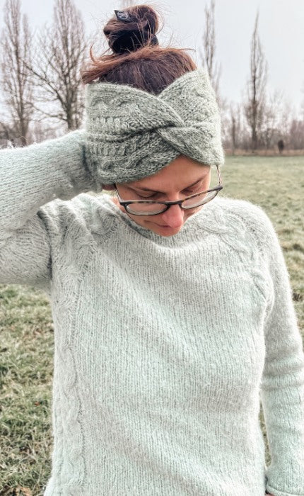 Ricardas Cable Headband - BRISA - Strickpaket