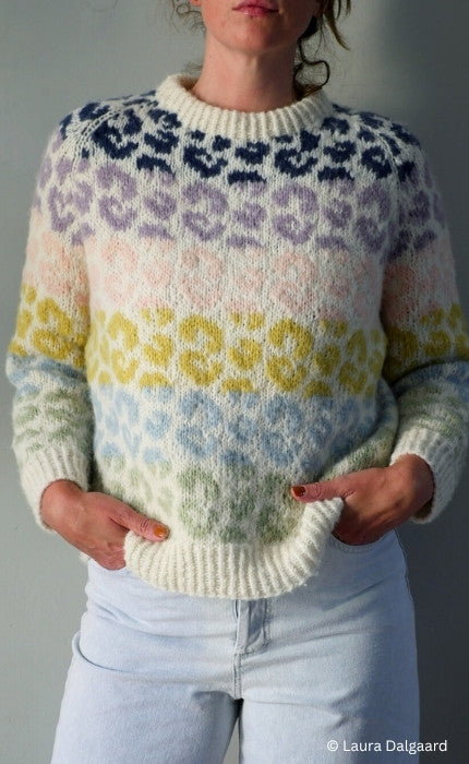 Rainbow Leo Sweater - KOS - Strickpaket