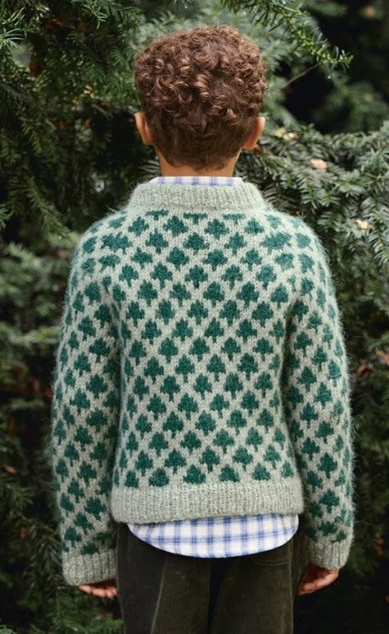 Christmas Tree Sweater Junior - KOS - Strickpaket