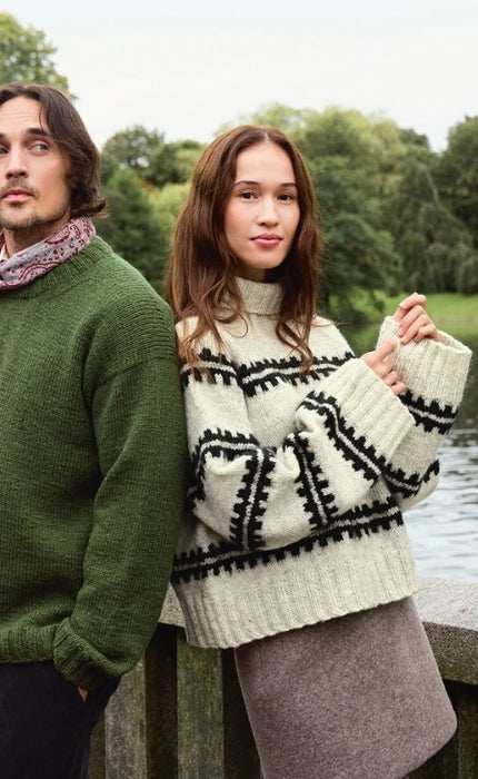 Ridge Sweater - ATLAS & BORSTET ALPAKKA - Strickpaket