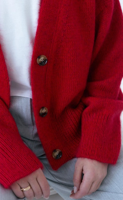 Paul Cardigan - COOL WOOL & SILKHAIR - Strickpaket
