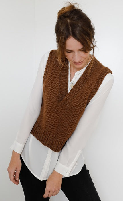 Mara Vest - OONIQUE CHUNKY - Strickset