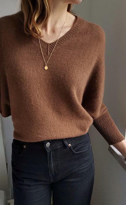 Robin Sweater V-Neck - PEER GYNT - Strickpaket