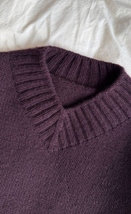 Hannah Sweater V-Neck - ATLAS - Strickpaket