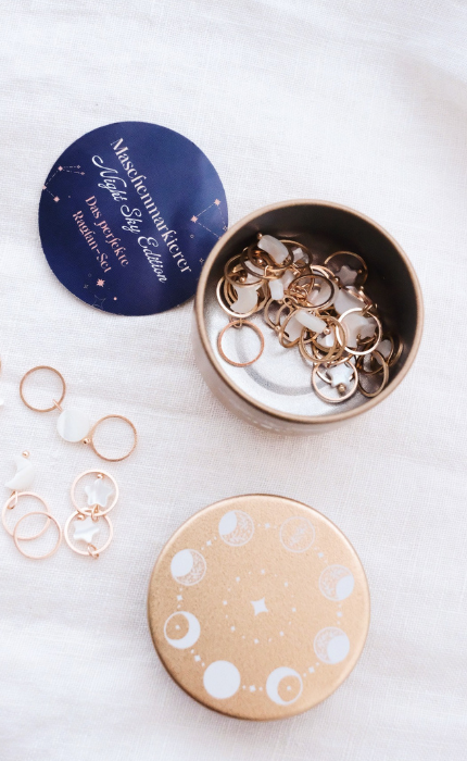 Projektbeutel, Maschenmarkierer & Reihenzähler Set