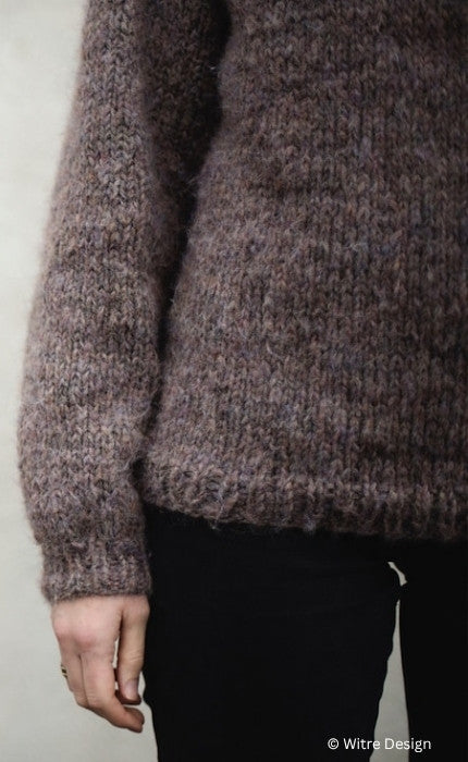 Urban Polar Sweater - PEER GYNT - BØRSTET ALPAKKA - Strickpaket