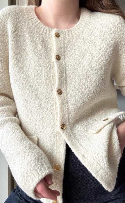 Manon Jacket - ALPAKA BOUCLE - Strickpaket