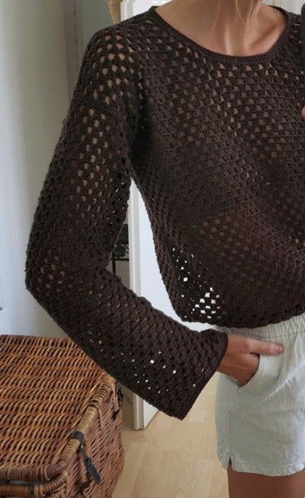 Tropez Sweater - MANDARIN PETIT - Häkelpaket