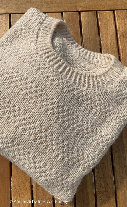 Cozyfive Sweater - LOCH LOMOND GOTS - Strickpaket