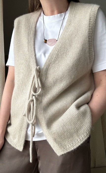 Solene Vest - PEER GYNT & TYNN SILK MOHAIR - Strickpaket
