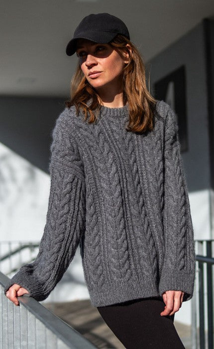 Hanna Sweater - PEER GYNT - TYNN SILK MOHAIR - Strickpaket