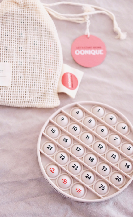 Reihenzähler Silikonpad OONIQUE