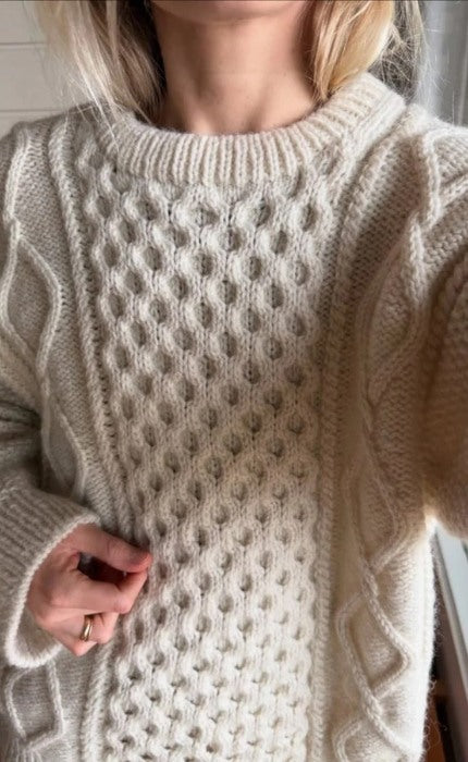 Dagmar Sweater - PEER GYNT & ALPAKKA FOLGETRAD - Strickpaket
