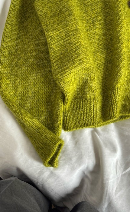 Janette Cardigan - THE MERRY MERINO 110 & SILKY KID RMS - Strickpaket