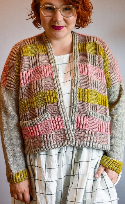 Ginny Cardigan - MERRY MERINO 140 - Strickpaket