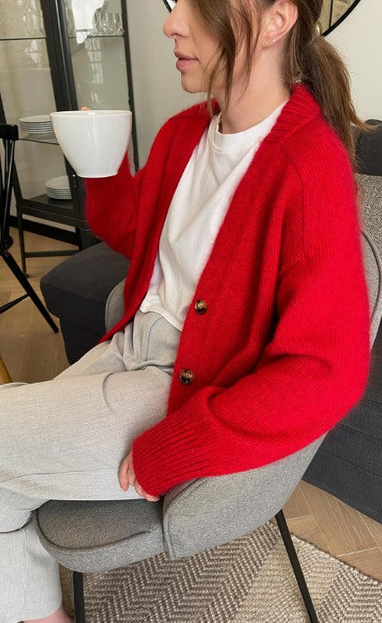 Paul Cardigan - COOL WOOL & SILKHAIR - Strickpaket