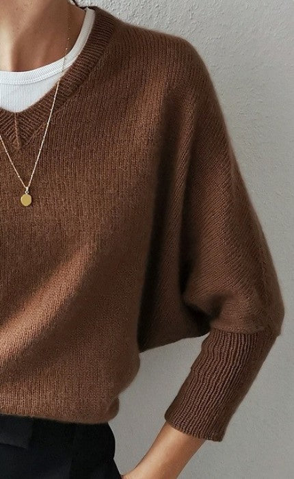 Robin Sweater V-Neck - PEER GYNT - Strickpaket