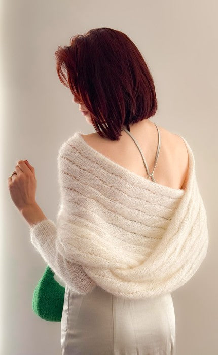 Fluffy Affair Bolero - PER FORTUNA & SILKHAIR - Strickpaket
