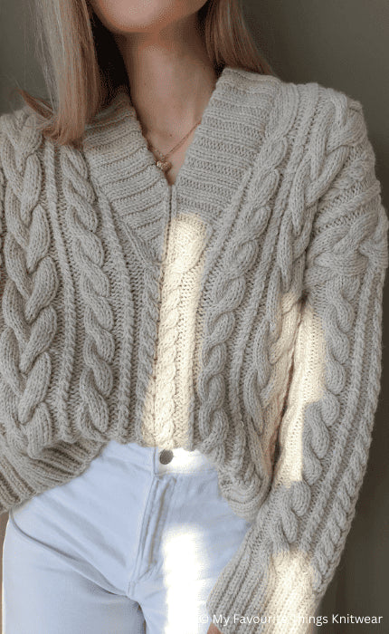Sweater No. 20 - THE MERRY MERINO 110 & SILKY KID RMS - Strickpaket