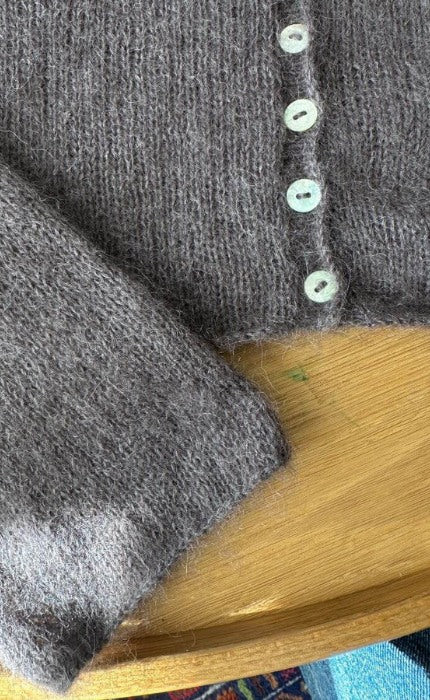 Ivy Cardigan - SILKY KID RMS  - Strickpaket