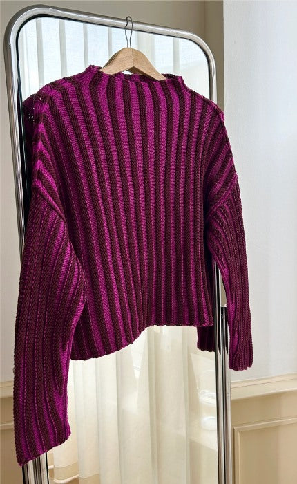 Axis Sweater - THE MERRY MERINO 70 - Strickpaket