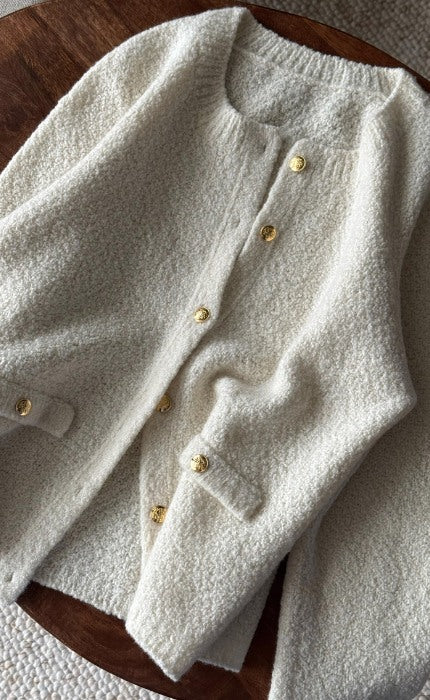 Manon Jacket - ALPAKA BOUCLE - Strickpaket