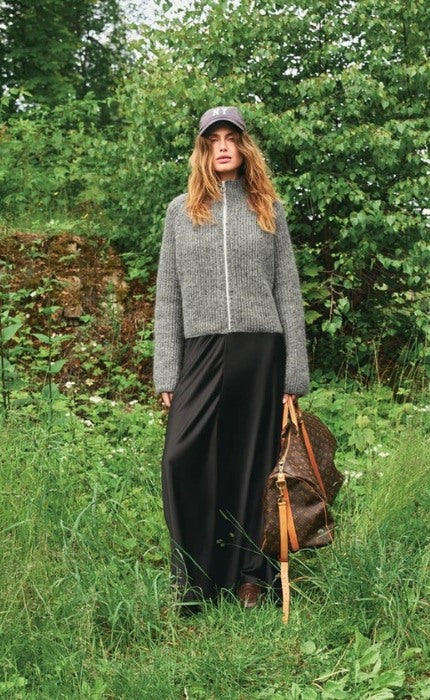 Tia Zipper Jacket - SUNDAY & TYNN SILK MOHAIR - Strickpaket