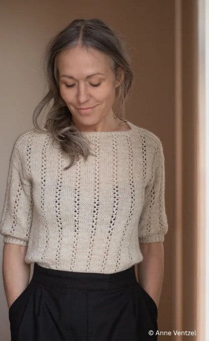 Shore Tee - TYNN LINE & ALPAKKA FOLGETRAD - Strickpaket