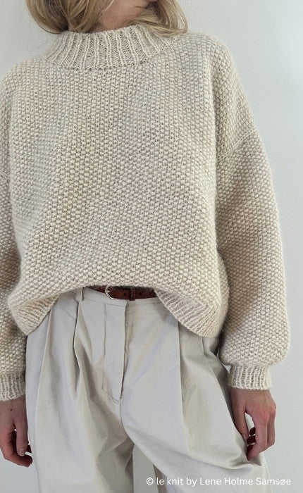 Perle Sweater - POPPY - Strickpaket