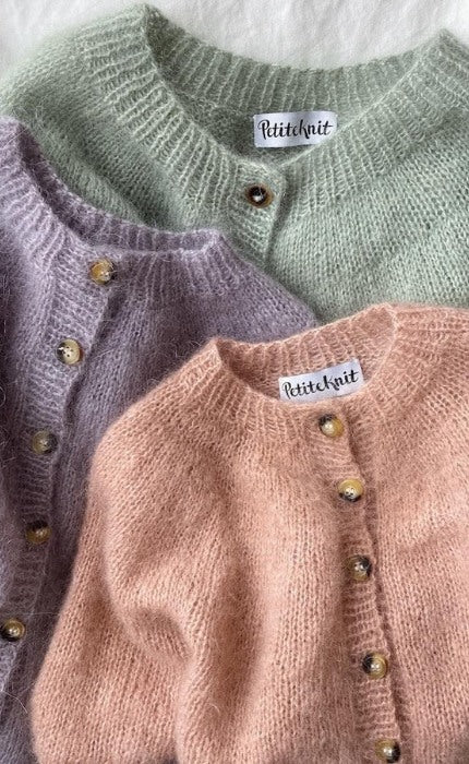 Novice Cardigan Mohair Edition - SILKY KID - Strickpaket