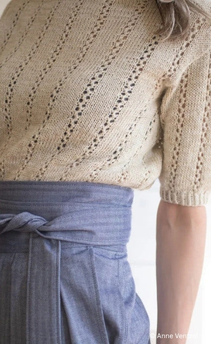 Shore Tee - TYNN LINE & ALPAKKA FOLGETRAD - Strickpaket
