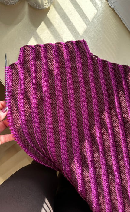 Axis Sweater - THE MERRY MERINO 70 - Strickpaket