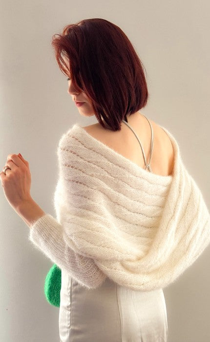 Fluffy Affair Bolero - PER FORTUNA & SILKHAIR - Strickpaket