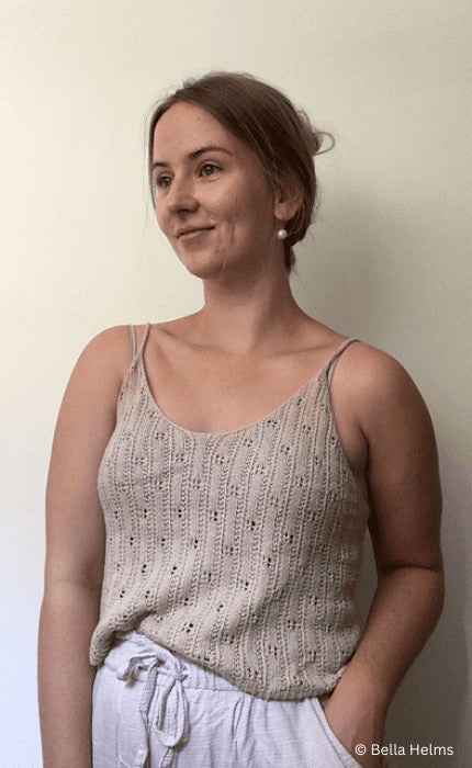 Augusta Lace Camisole - TUSSAH TWEED - Strickpaket