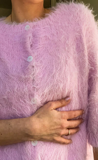 Fuzzy Fluff Cardigan - ANLEITUNG