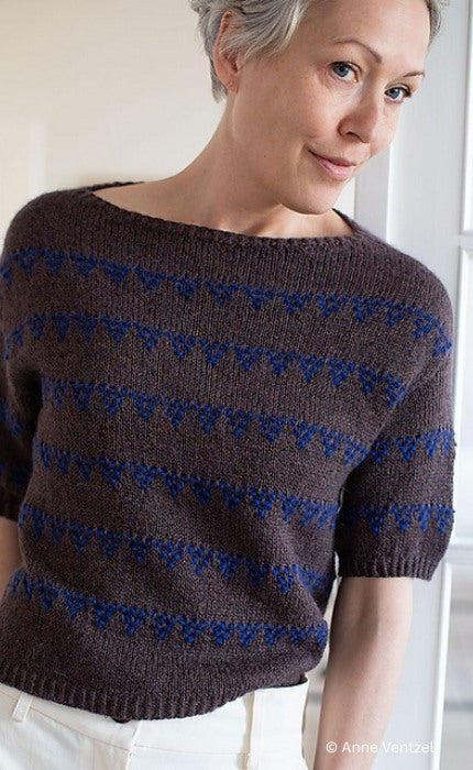 Grape Tee - TYNN LINE & ALPAKKA FOLGETRAD & LINE - Strickpaket