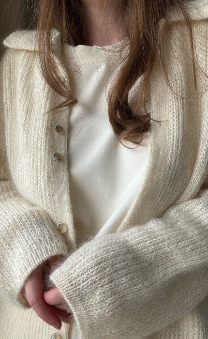 Chantal Collar Cardigan - BB MERINOS & SETASURI - Strickpaket