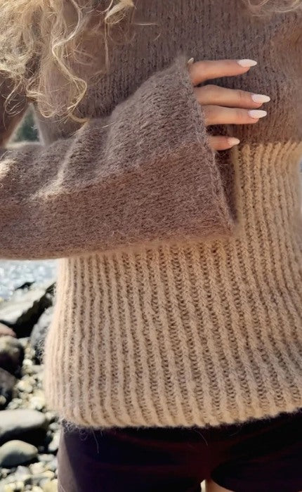 Liv Edition-Vollan Sweater - BORSTET ALPAKA & TYNN SILK MOHAIR - Strickpaket