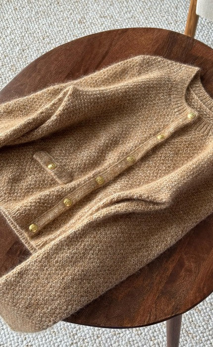 Manon Jacket - ALPAKA BOUCLE - Strickpaket