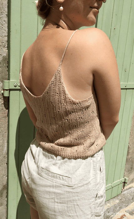 Augusta Lace Camisole - TUSSAH TWEED - Strickpaket