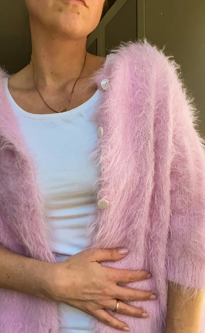 Fuzzy Fluff Cardigan - ANLEITUNG