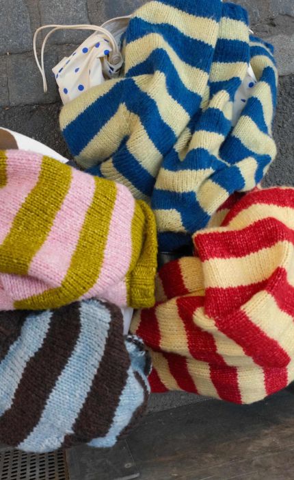 Sophomore Sweater - the perfect second knitting project kit