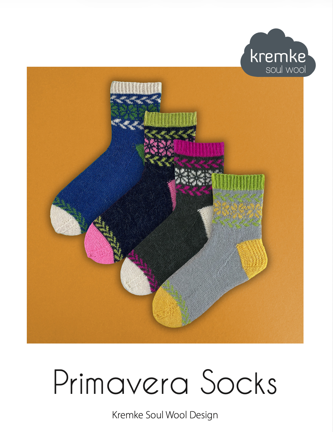 Primavera Socks - EDELWEISS ALPACA 4-PLY - Knitting Kit
