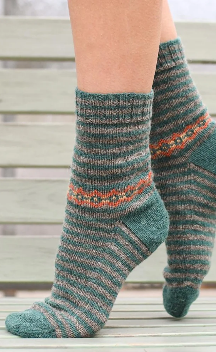 Smilla Socken - BIO SHETLAND GOTS - Strickpaket