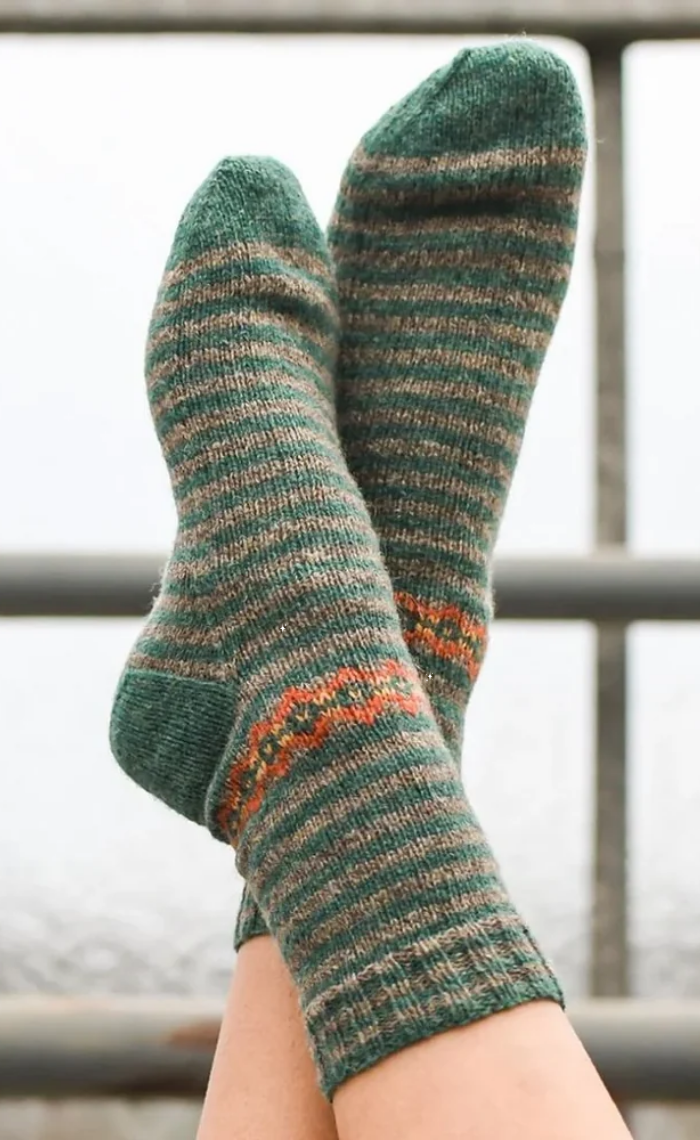 Smilla Socken - BIO SHETLAND GOTS - Strickpaket