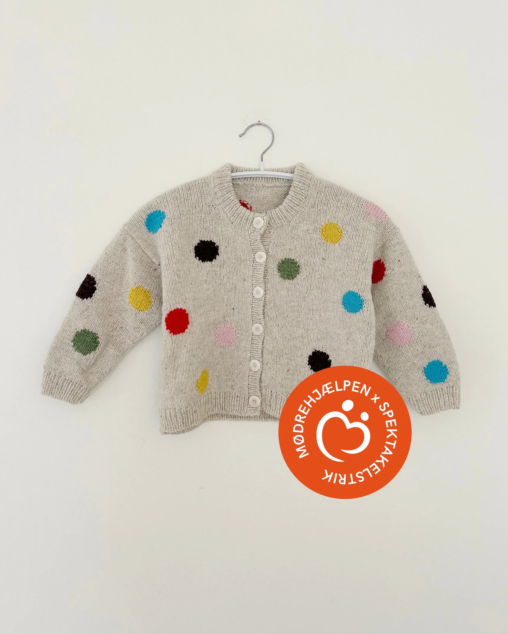 Fri Cardigan Kid Multi Version - SEMILLA MELANGE - Strickpaket