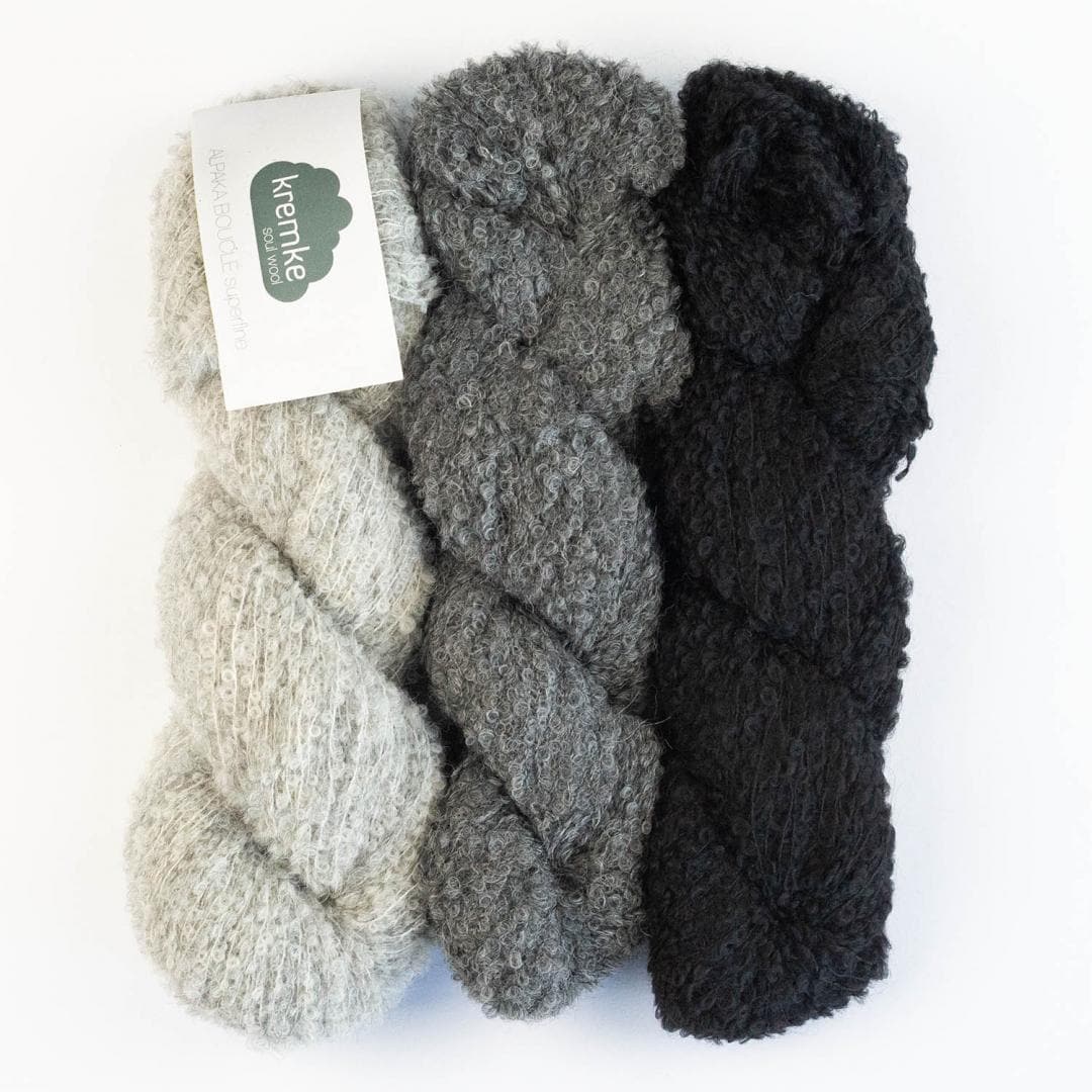 Alpaka Bouclé von KREMKE SOUL WOOL jetzt online kaufen bei OONIQUE