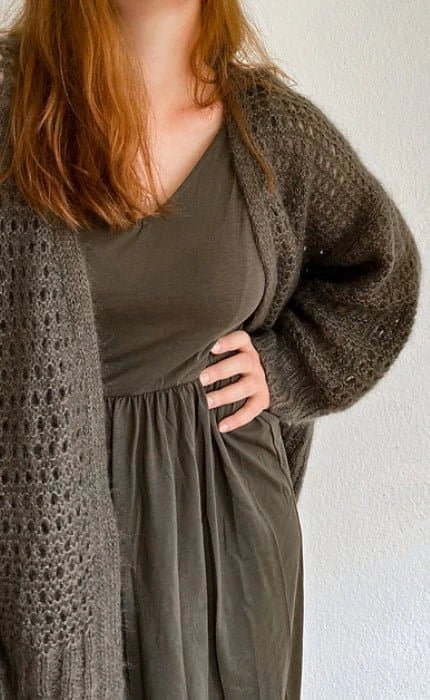 Aria Cardigan - SILKHAIR - Strickset von RUSTKNITWEAR jetzt online kaufen bei OONIQUE