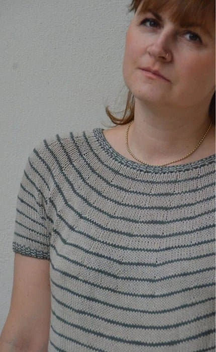 Coffee and Shirt - LANDLUST SOMMERSEIDE - Strickset von IMKE VON NATHUSIUS jetzt online kaufen bei OONIQUE